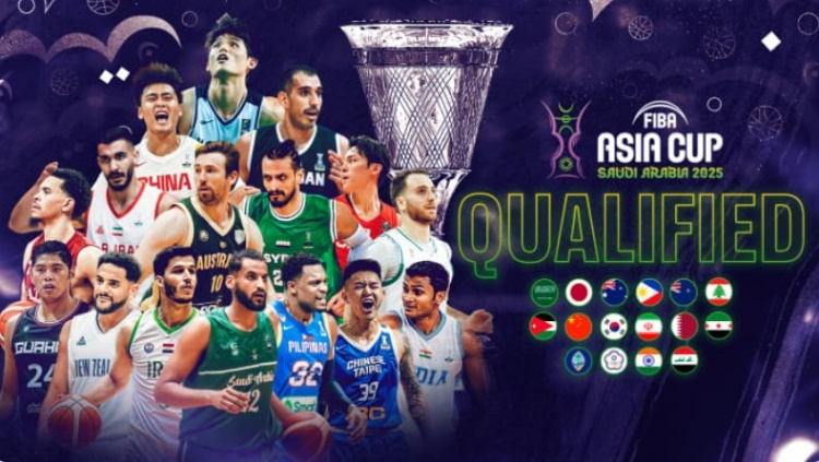 8月在沙特舉辦！FIBA官網(wǎng)：男籃亞洲杯抽簽儀式將在下月8號舉行